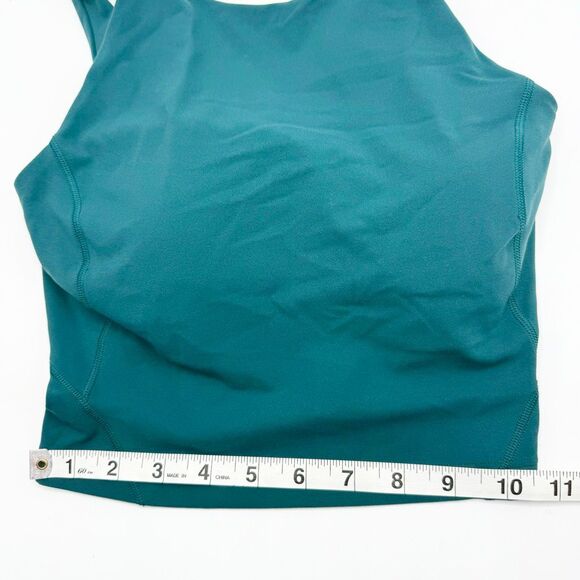 Lululemon Align High-Neck Tank Top in Tidewater Teal Nulu fabric - US Women’s 2 - Picture 8 of 9